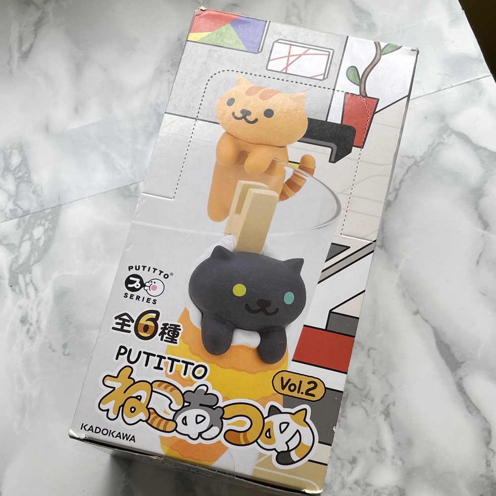 PUTITTO series - PUTITTO Neko Atsume vol.2 8Pack BOX 2017